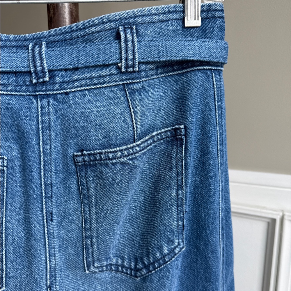 Pilcro (Anthropologie) denim skirt in size 0 Petite - Picture 6 of 14